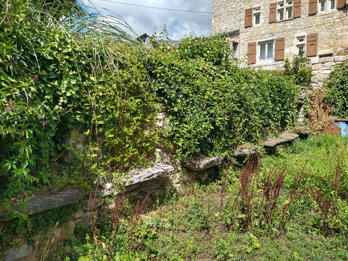 achat vente Ancienne Maison-Forte a vendre  inscrite Monument Historique en totalité à restaurer , grandes caves, puits Mende   à 25 mn, dans un village historique, jolies vues LOZERE LANGUEDOC ROUSSILLON