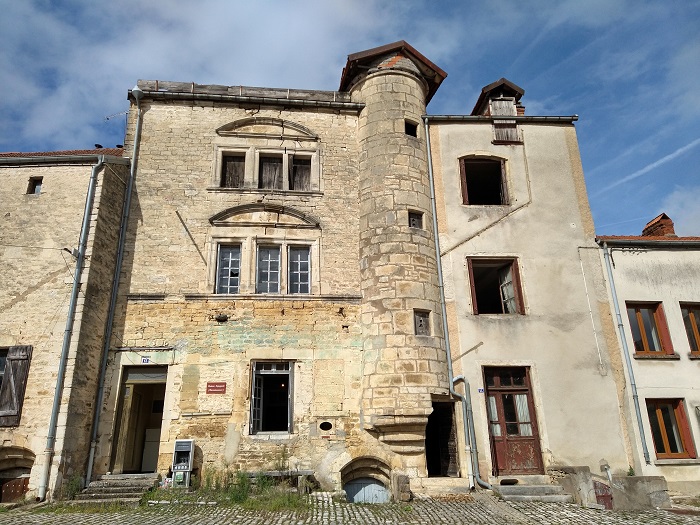 achat vente Demeure Renaissance a vendre  ISMH en totalité à restaurer , dépendance, caves Dijon  à 1h (TGV), dans une ville historique HAUTE SAONE FRANCHE COMTE