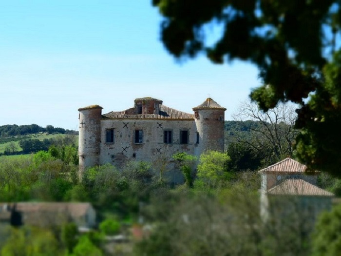 achat vente Château Médiéval a vendre  Inscrit Monument Historique , dépendances Secteur Carcassonne , en position dominante AUDE LANGUEDOC ROUSSILLON